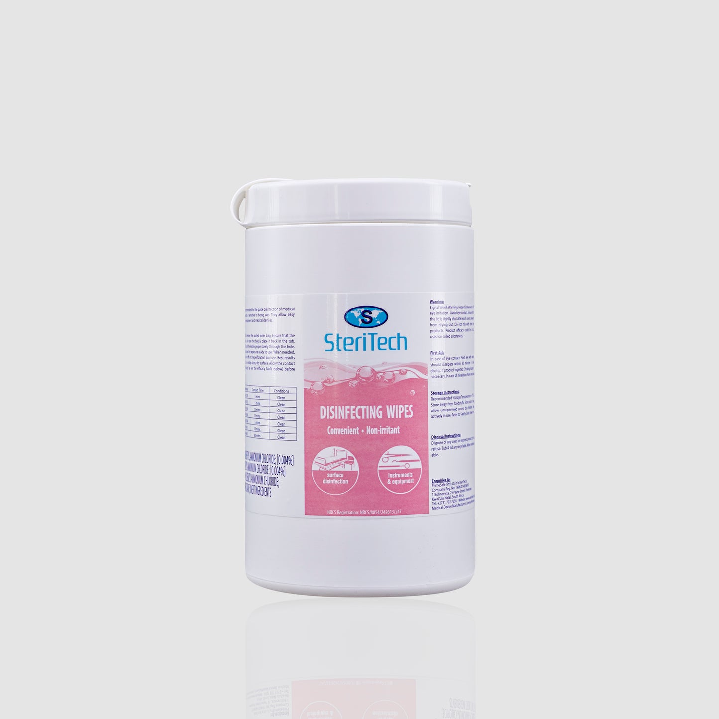 SteriTech Disinfecting Wipes – 200s