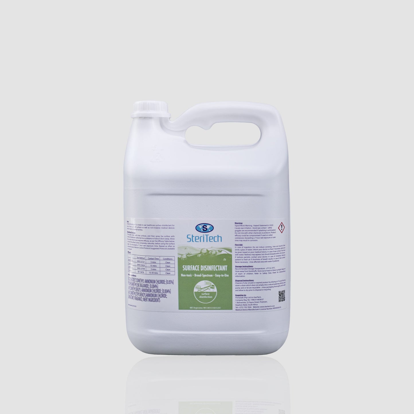 SteriTech Surface Disinfectant – 5L